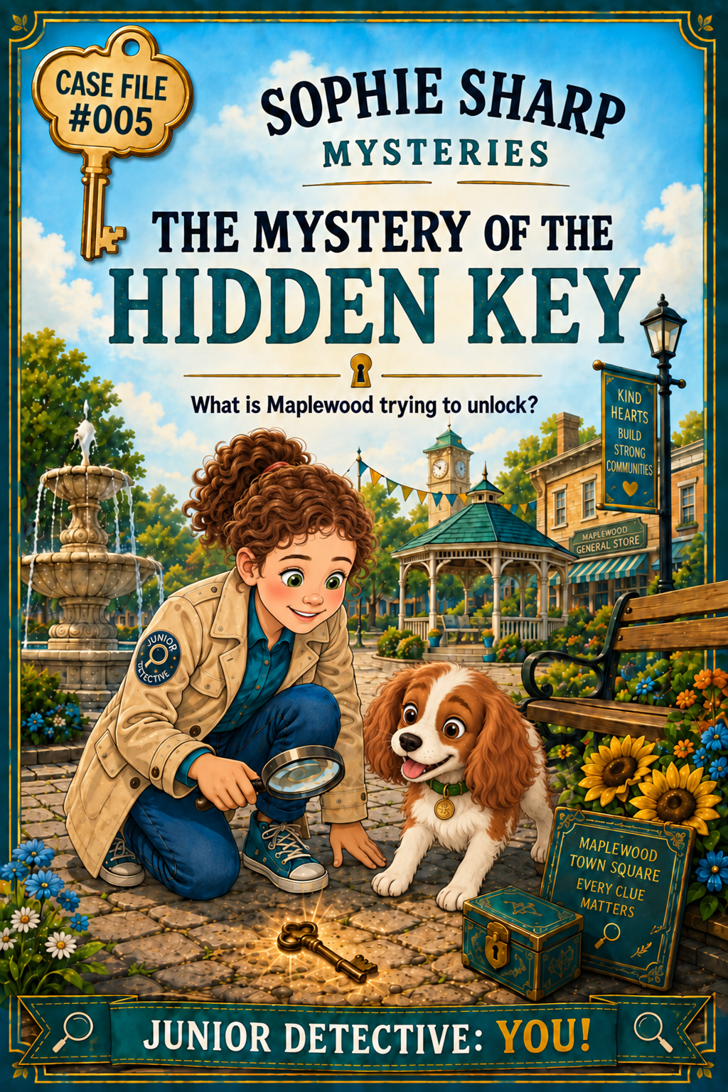 Case File #005 cover: The Mystery of the Hidden Key