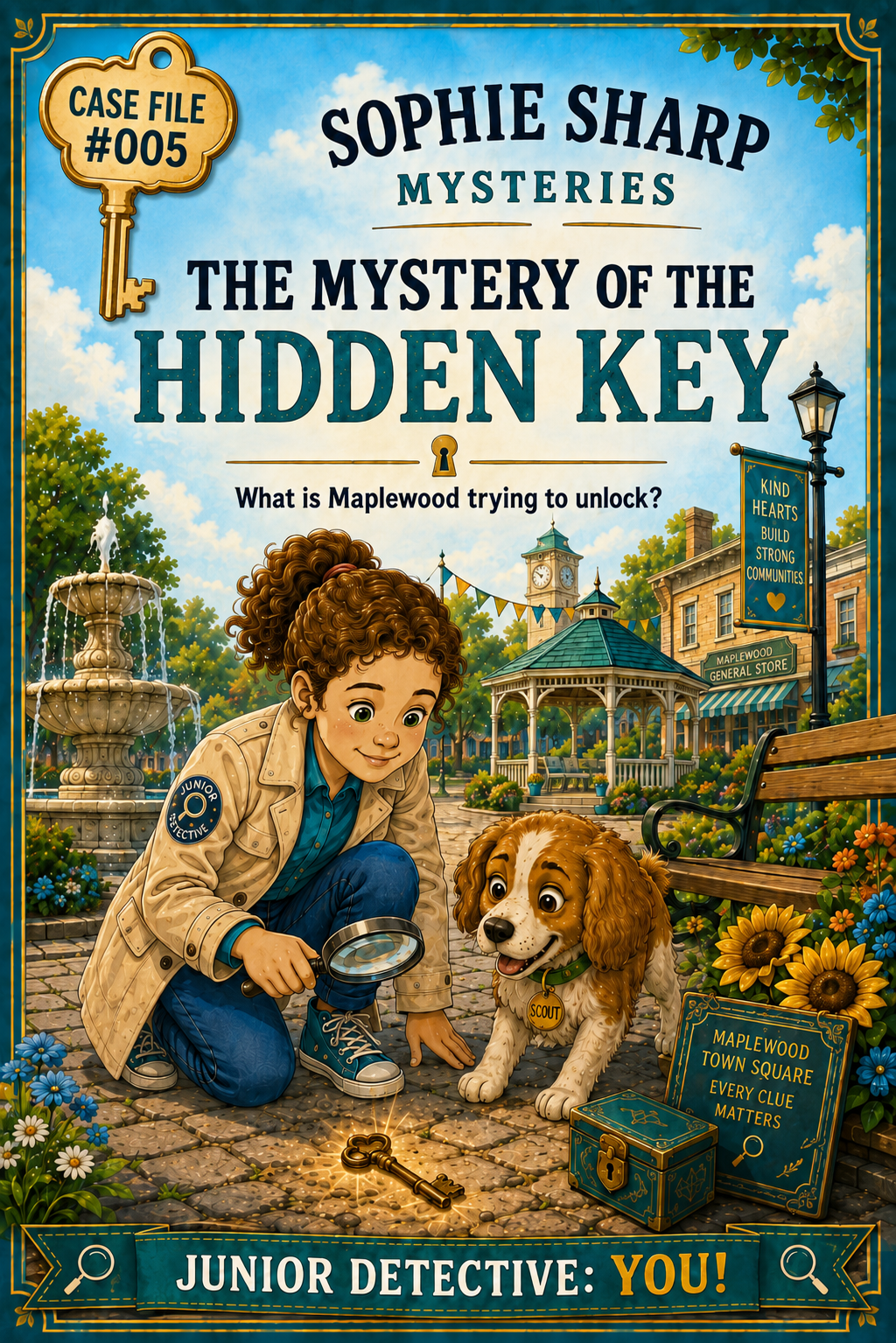 Case File #005 cover: The Mystery of the Hidden Key